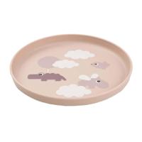 Done By Deer vakjesbord blije wolken roze - thumbnail