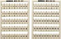 WAGO 209-666 Markeringskaarten Wit 5 stuk(s) - thumbnail