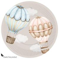 Bordjes Gender Reveal Luchtballon Classic (8st) - thumbnail
