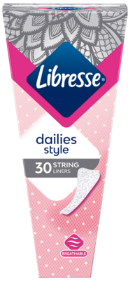 Libresse Inleg string 30 Stuks Libresse Inleg string 30 Stuks