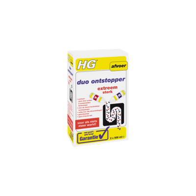 HG Dua Ontstopper 2x 0,5 L