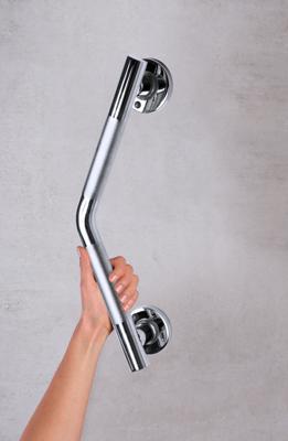 Hoekbadgreep Met Antislip Wiesbaden Ridder Ken 43 cm Chroom Hoekbadgreep Met Antislip Wiesbaden Ridder Ken 43 cm Chroom