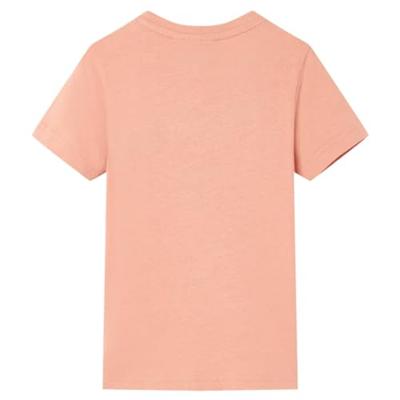 Kindershirt 104 lichtoranje - thumbnail