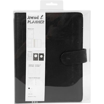 Creativ Company Planner / bulletjournal, afm 19x23,5x4 cm, ringband, zwart, 1 stuk Creativ Company Planner / bulletjournal, afm 19x23,5x4 cm, ringband, zwart, 1 stuk
