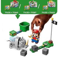 71420 Lego Mario Uitbreidingsset: Rambi De Neushoorn - thumbnail