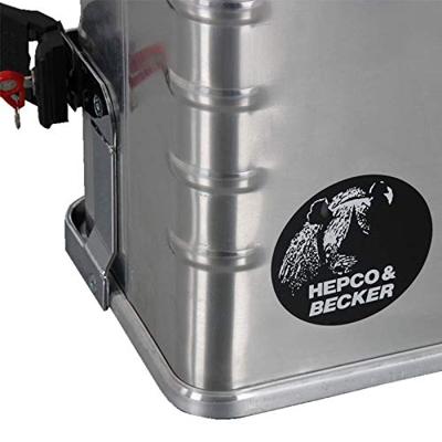Hepco & Becker "standaard" koffer cases hepco alu standard 35 l silver right
