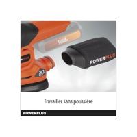 Multi -Wireless Sander 20V + 1x schurend 80G - Dual Power POWDP50200 - geleverd zonder batterij of oplader - thumbnail