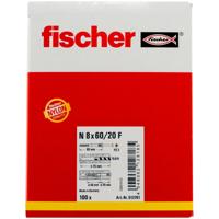 Fischer 513701 Spijkerplug 60 mm 8 mm 100 stuk(s) - thumbnail