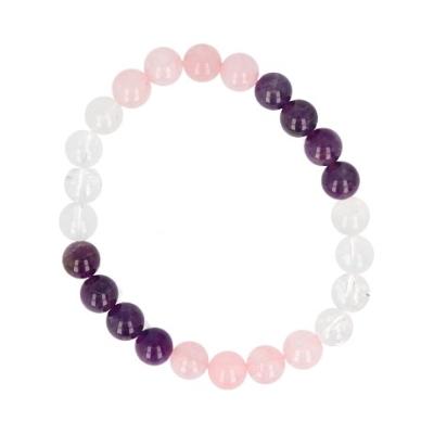 Edelsteen Armband Gouden Driehoek Powerbead