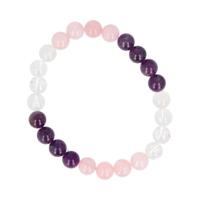 Edelsteen Armband Gouden Driehoek Powerbead - thumbnail