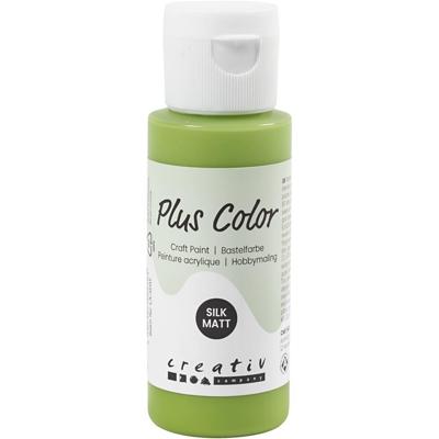 Plus Color acrylverf, leaf green, 60 ml/ 1 fles
