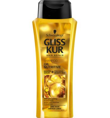 Gliss Kur Shampoo Oil Nutritive - 250ml Gliss Kur Shampoo Oil Nutritive - 250ml