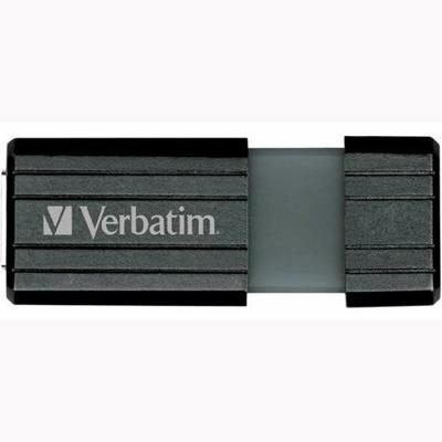 Verbatim Pin Stripe USB-stick 8 GB Zwart 49062 USB-A 2.0 Verbatim Pin Stripe USB-stick 8 GB Zwart 49062 USB-A 2.0
