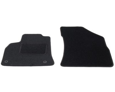 Automatten voorzijde - zwart stof - Peugeot 3008 met bwjr 2008-2016 Automatten voorzijde - zwart stof - Peugeot 3008 met bwjr 2008-2016