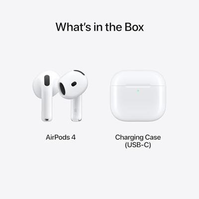 In-ear Bluetooth Hoofdtelefoon Apple AirPods 4 Wit