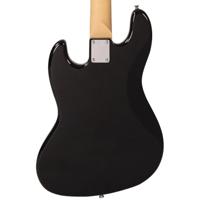Vintage V495BLK Coaster Series 5-string Gloss Black vijfsnarige elektrische basgitaar - thumbnail