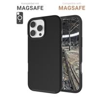 JT Berlin BackCase Pankow Solid Backcover Apple iPhone 16 Pro Zwart MagSafe compatible, Inductieve lading, Stootbestendig - thumbnail