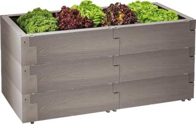 Juwel 20471 Hoogbeet Timber set M 3 rijen, houtlook 1 stuk(s)