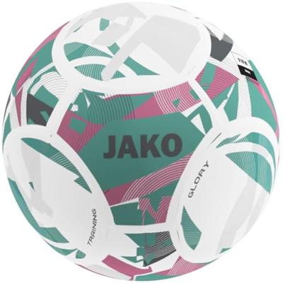 JAKO 2348 Trainingsbal Glory - Wit/Rose/Cool Gray - 5