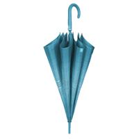 Perletti paraplu dames 102 cm automatisch microvezel blauw - thumbnail