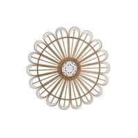 Wanddecoratie DKD Home Decor Wit Bruin Natuurlijk Stads 70 x 1.5 x 70 cm 70 x 1,5 x 70 cm 73 x 1,5 x 73 cm - thumbnail