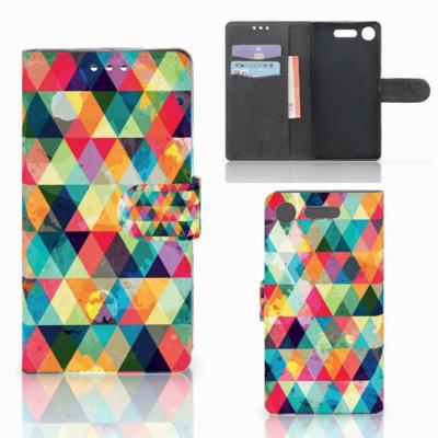 Sony Xperia XZ1 | Telefoon Hoesje | Geruit Sony Xperia XZ1 | Telefoon Hoesje | Geruit