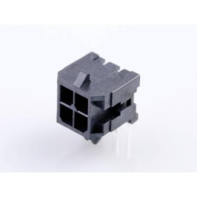 Molex 430450402 Male header, inbouw (standaard) Totaal aantal polen: 4 Rastermaat: 3 mm Inhoud: 1 stuk(s) Tray Molex 430450402 Male header, inbouw (standaard) Totaal aantal polen: 4 Rastermaat: 3 mm Inhoud: 1 stuk(s) Tray