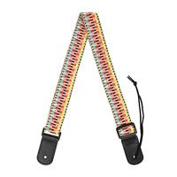 Cascha HH 2200 ukelele draagband jacquard regenboog - thumbnail