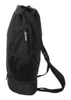 Rugtas met Koordjes Kappa Dark Zwart 35 x 40 x 1 cm - thumbnail