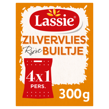 Lassie Builtjes Zilvervliesrijst 300 g bij Jumbo