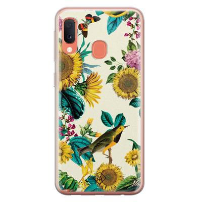 Samsung Galaxy A20e siliconen hoesje - Sunflowers Samsung Galaxy A20e siliconen hoesje - Sunflowers