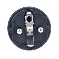 AS Schwabe 61412 Stekker met randaarde Massief rubber 230 V Zwart IP44 - thumbnail