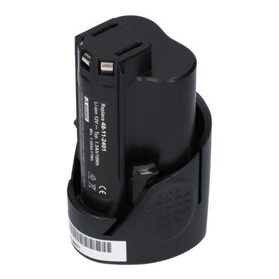 Yanec gereedschap accu 12v 1.5ah li-ion voor milwaukee steek