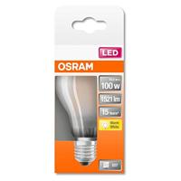 OSRAM HOMELIGHTING 4058075124660 LED-lamp Energielabel D (A - G) E27 Peer 11 W = 100 W Warmwit (Ø x l) 60 mm x 105 mm 1 stuk(s) - thumbnail