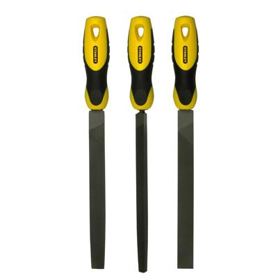 Stanley 0-22-464 3-delige Set Vijlen Halfzoet 200mm