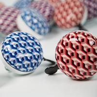 Widek bel ding dong 80mm art collection mosaic blauw - thumbnail