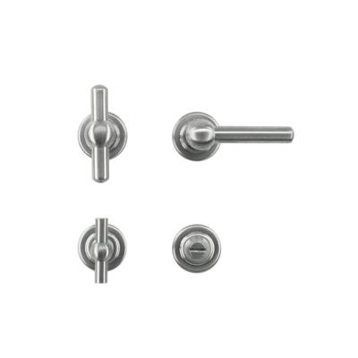 HDD Pro DEURKRUK PRO PETRA OM T+L INOX LOOK