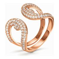 Dames ring Folli Follie 3R15S059RC - Maat: 14 - thumbnail