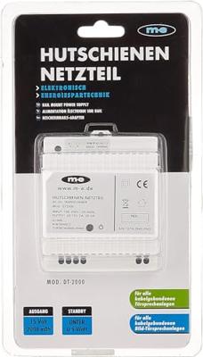 m-e modern-electronics DT 2000 DIN-rail netvoeding voor Deurintercom Wit