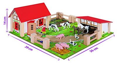 Eichhorn boerderij incl. dieren en accessoires - thumbnail