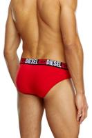 Diesel Herenslips Andre 3-pack zwart-grijs-rood - thumbnail