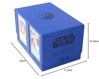 Star Wars Unlimited Double Deck Pod Blue - thumbnail