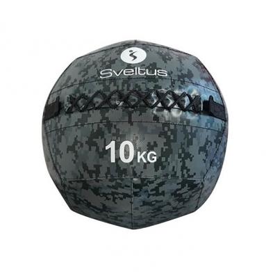 Sveltus wallball Camouflage 10 kg zwart