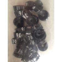 MB zwart/wit 76 voor op kledinghanger - thumbnail