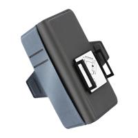 Hama Booklet Smart Move - Metallic Mt. XL App. Tot 7,1 X 14,4 Cm Staalblauw - thumbnail