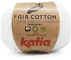 Katia Fair Cotton 1 Kleur: Wit Katia Fair Cotton 1 Kleur: Wit