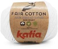 Katia Fair Cotton 1 Kleur: Wit - thumbnail