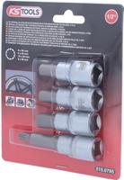 KS Tools 515.0795 OZ speciale aluminium velgdopsteekset voor meerdelige OZ-velgen, 4-delig - thumbnail