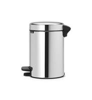 Brabantia Newicon Pedaalemmer 3L Brilliant Staal - thumbnail