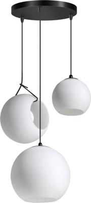 ETH 3-lichts vide hanglampOrb Opal - 05-HL4265-3067